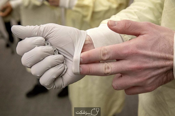 خطر استفاده از دستکش های لاتکس | پزشکت