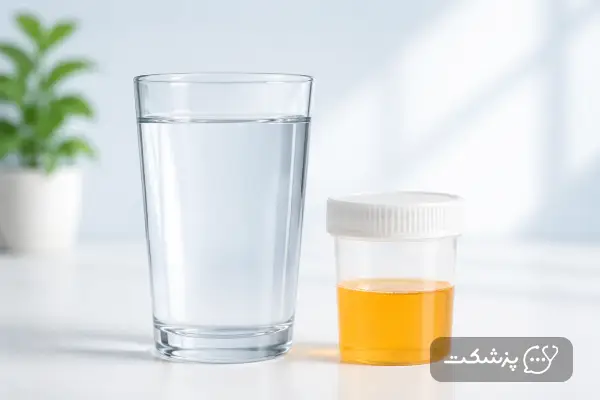 نارنجی بودن ادرار