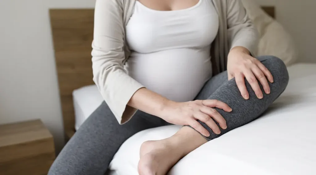 گرفتگی عضلات پا در بارداری- پزشکت