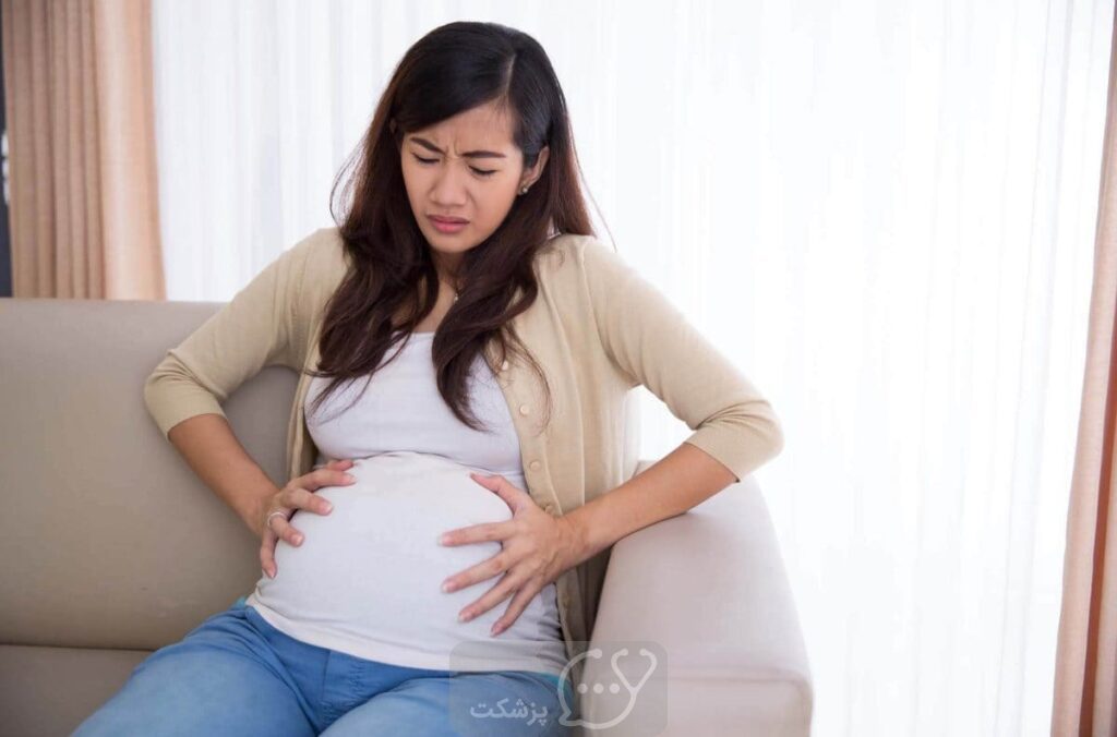 درد رباط گرد در بارداری || پزشکت