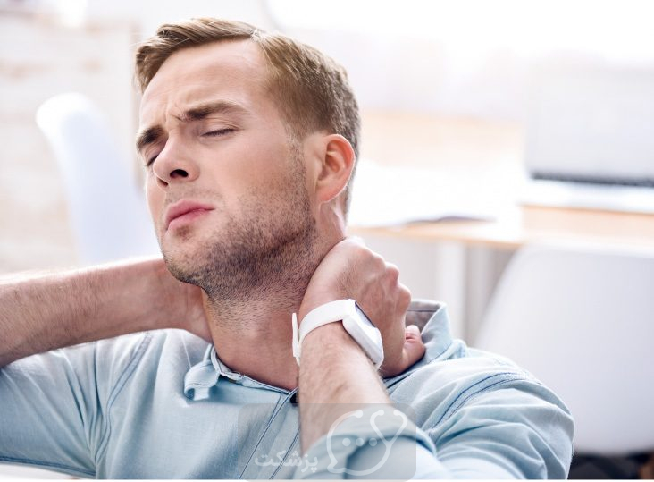 درد گردن به غدد لنفاوی || پزشکت