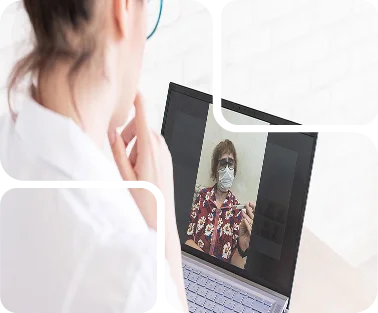 معاینه مجازی پزشک