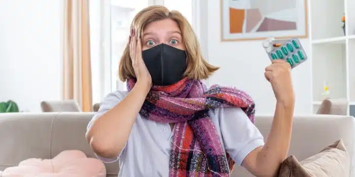 تب و لرز با بدن گرم نشانه ویروس جدید است؟