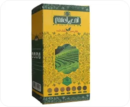 چای سبز خشک شده امیراعلم
