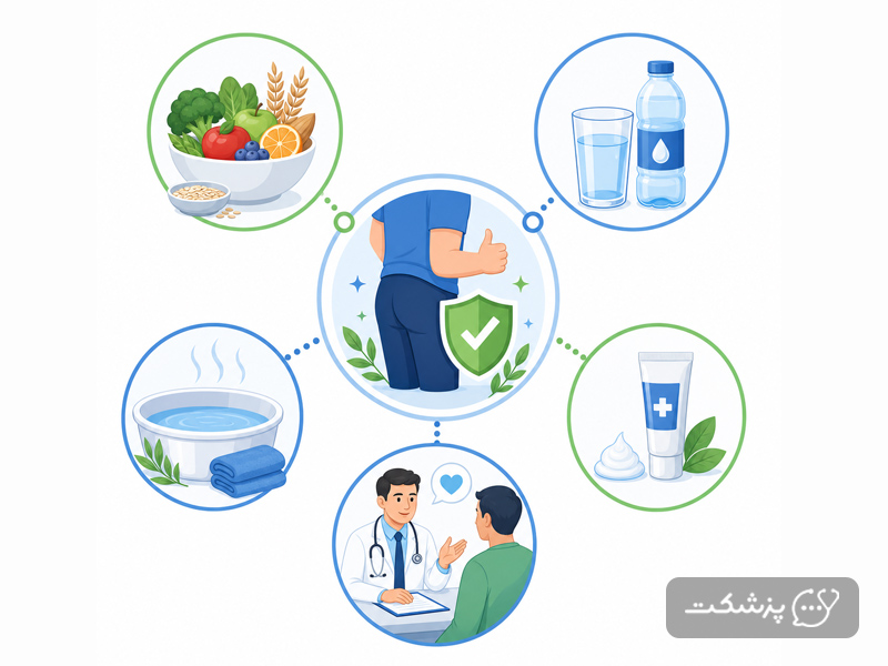 راه های درمان بواسیر و پیشگیری از آن