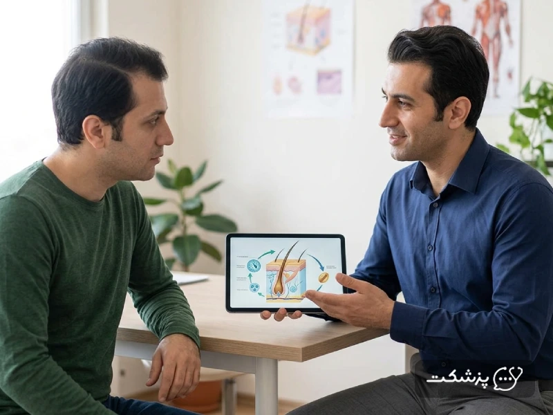 آیا ریزش مو درمان دارد؟ - پزشکت