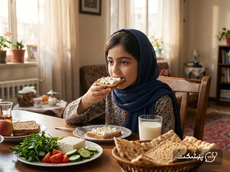 صبحانه بچه مدرسه ای - پزشکت