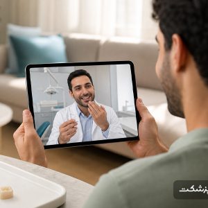 مشاوره تصویری پزشک و مراجعه کننده