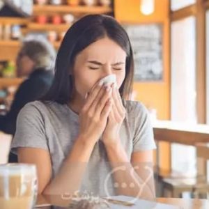 Runny nose while eating-PEZESHKET