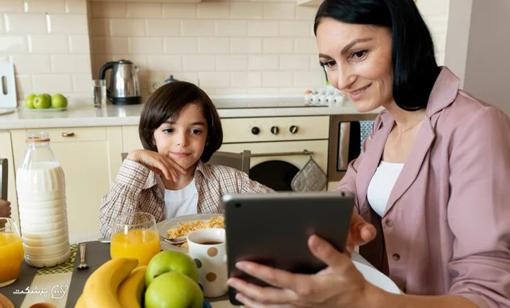 مشاوره آنلاین برای تغذیه و رشد سالم کودک | پزشکت